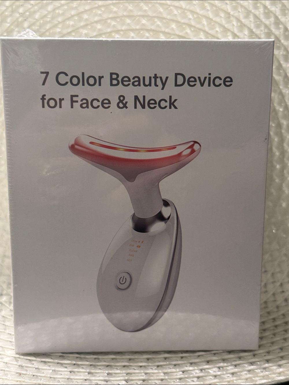 7-Color LED Skin Rejuvenation Device - White